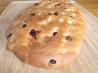 Rosemary Walnut Cranberry Focaccia. Recipe by gailanng