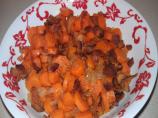 Bacon 'n' Onion Carrots for Two
