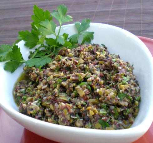 Green Olive Tapenade. Photo by Sandi (From CA)