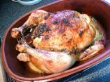 Herb and Lemon Chicken in a Clay Pot