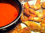 Healthier Boiled and Broiled Buffalo Chicken Wings