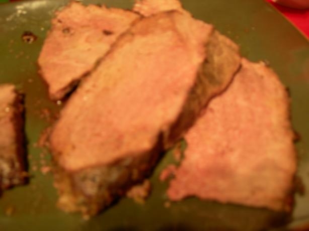 Herb-Crusted Roast Beef. Photo by Pepper Monkey