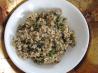 Wild Mushroom Risotto With Peas (Shrimp Too!). Recipe by Chicagoland Chef du Jour