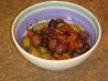 Citrus-Spiced Mixed Olives. Recipe by Barenaked Chef
