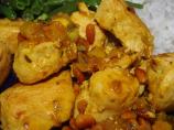 Chicken Tagine With Apricots and Spiced Pine Nuts