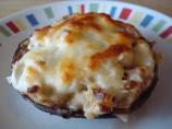 Bacon and Cheese Stuffed Portobello Mushrooms. Photo by Starrynews