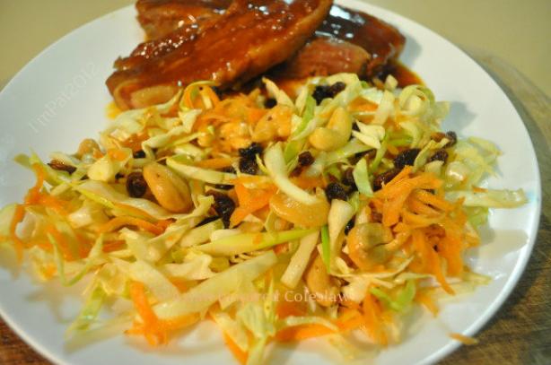Dairy Free Asian Inspired Coleslaw. Photo by I'mPat