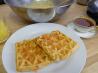Jalapeno Cornbread Waffles. Recipe by PaulaG