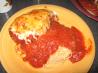 Unusual Chicken Parmesan. Recipe by tabasco0697
