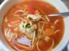 Chickpea Chicken Noodle Soup. Recipe by Nancy's Pantry