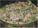 Garlic Salad. Photo by Claire de Luna