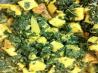 Palak Panir (Saag Panir). Photo by BhaktinShruti