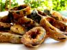 Fried Poblano Pepper Rings. Recipe by Nancy's Pantry