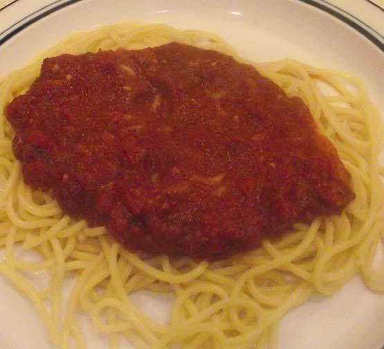 Garlic Wine Marinara Sauce. Photo by NorthwestGal