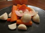 Cultured Carrots and Baby Turnips