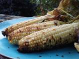 Spicy Garlic Grilled Corn
