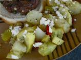 Potatoes, Feta Cheese and Peppers Delight. Photo by WiGal