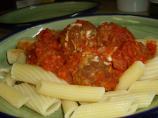 Crusty Meatball Pasta-Low Fat, Hi Energy