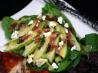 Spinach Pear Salad W/Bacon and Honey Dijon Dressing. Recipe by Jan Waters