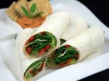 Hummus and Grilled Veggie Wrap. Photo by **Tinkerbell**