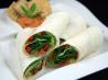 Hummus and Grilled Veggie Wrap. Recipe by chefiecamacho