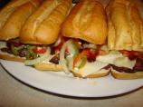 Cubed Steak Hoagies