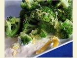 Broccoli with Creamy Lemon sauce