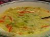 Sopas (Chicken Noodle Soup Filipino Style). Recipe by Denise Engstrom