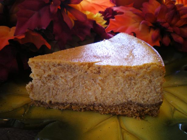 The Cheesecake Factory Pumpkin Cheesecake. Photo by Julie B's Hive