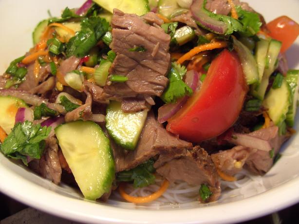 Yam Nuea - Thai Beef Salad. Photo by JustJanS