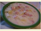 Swiss, Ham, Potato Soup