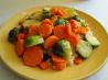 Citrus Carrots and Brussels Sprouts