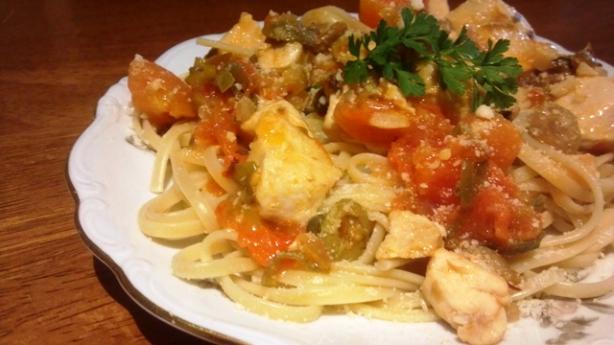 Quick Chicken Puttanesca. Photo by 2Bleu