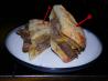 Steak and Havarti Sandwich With Pistachio Pepper Pesto. Recipe by Nif