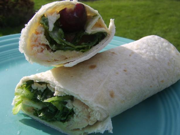 Grape Chicken Caesar Wrap. Photo by LifeIsGood