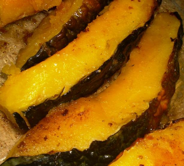 Grilled Pumpkin With Rosemary and Sea Salt. Photo by Karen Elizabeth