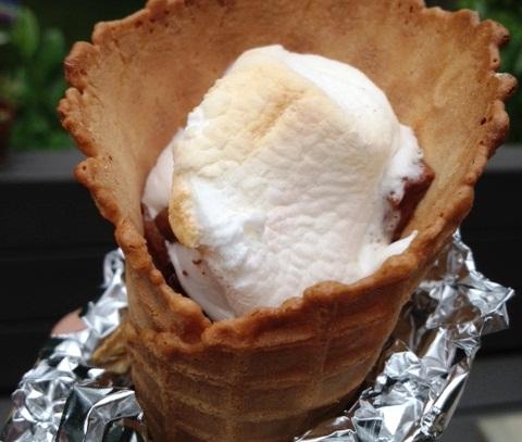 Campfire Cones. Photo by Liza at Food.com