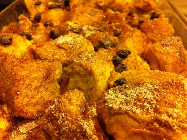 Irish Bread Pudding With Jack Daniels Caramel-Whiskey Sauce. Photo by KitsuneLeh
