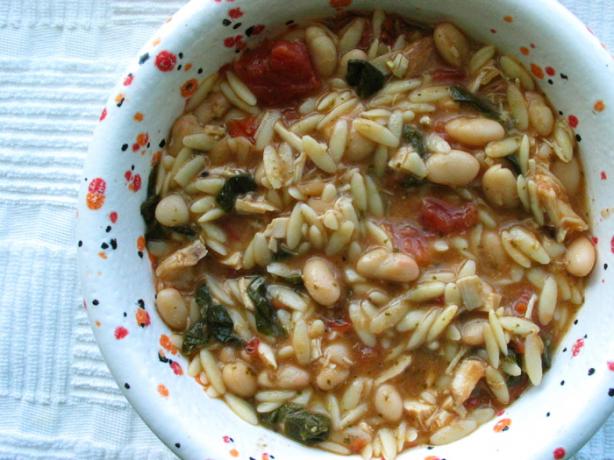 Chicken Bean Soup. Photo by flower7