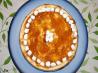Cheesecake With Sweet Peach Catchup. Recipe by Mister Lizard