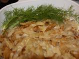 Fennel With Wine and Parmesan. Photo by Leggy Peggy