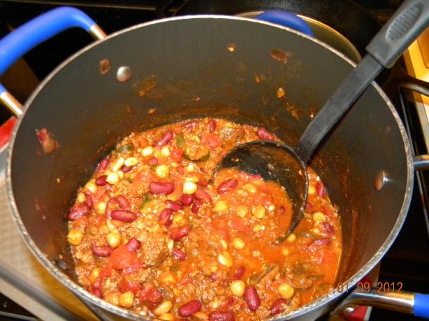 Mom's Homemade Chili. Photo by naydawn