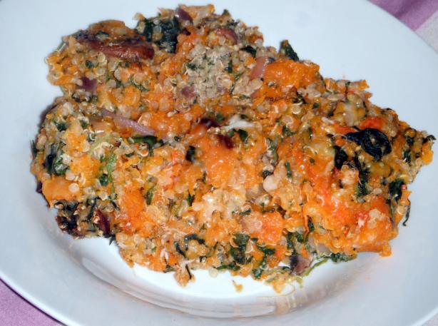 Butternut Squash Quinoa Casserole. Photo by lrn2trvl