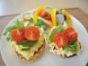 Egg Salad on English Muffin. Recipe by Hanka