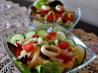 Calamari, Tomato and Caper Salad. Recipe by threeovens
