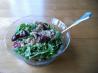 Wild Arugula-Quinoa Salad With Cherries. Recipe by elisechristiane