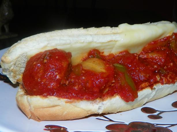Meatball Sandwiches. Photo by Baby Kato