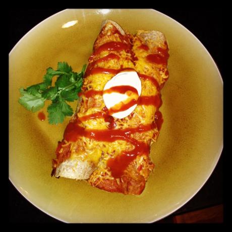 Spicy Ground Turkey Enchiladas. Photo by mystikal2314