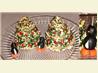 Appetizer Cheese Trees or Snowmen