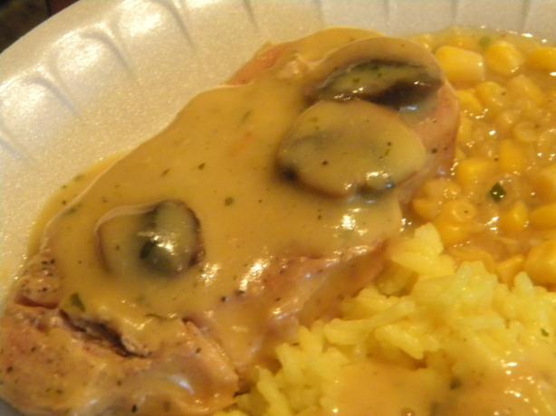Ranch House Crock Pot Pork Chops W/ Parmesan Mashed Potatoes. Photo by LizDaCook